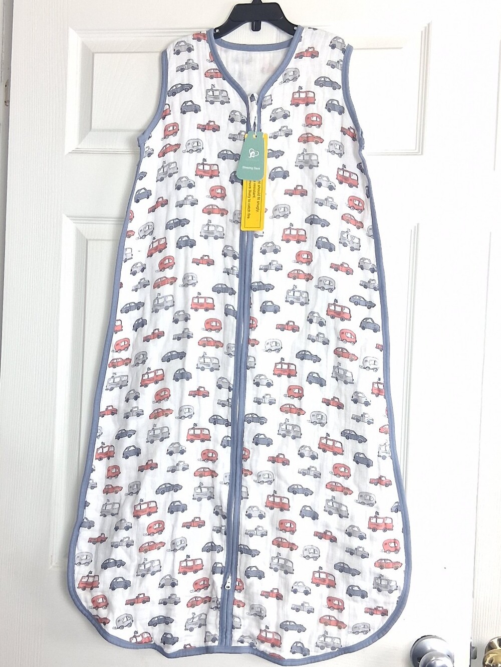 TADO Muslin Cars Trucks Sleeping Sack XL